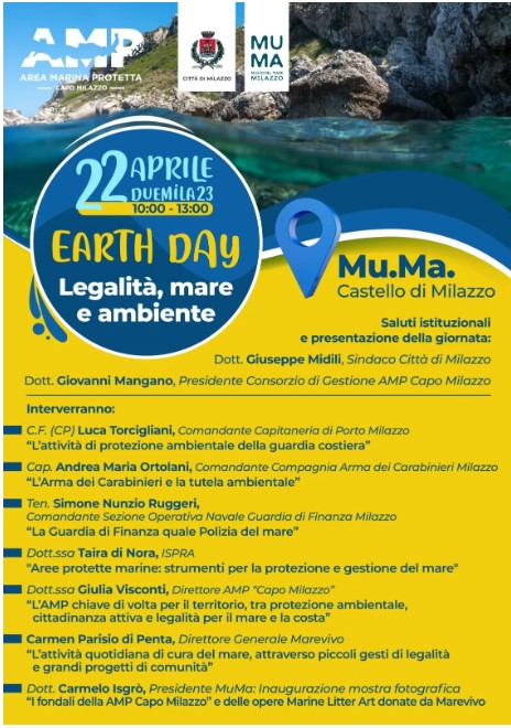 Conferenza “Earth Day: legalità, mare e ambiente”