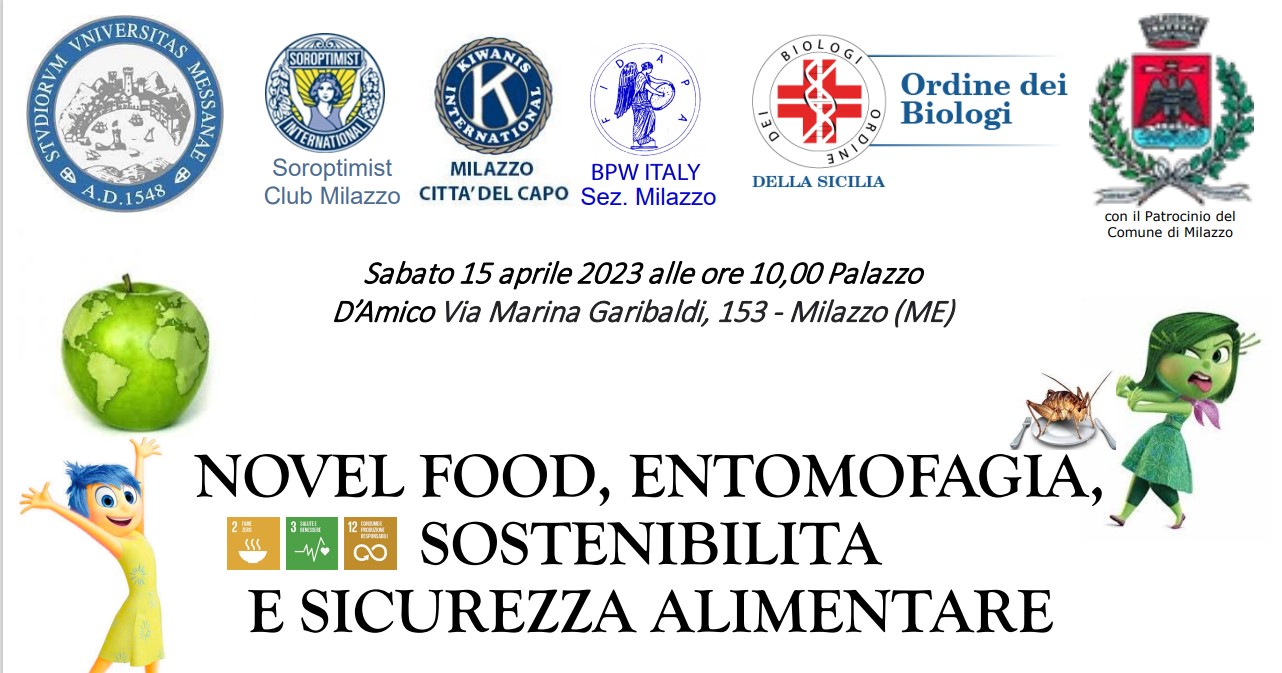Convegno “Novel Food, Entomofagia, Sostenibilità e Sicurezza alimentare”