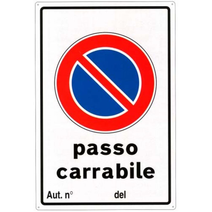 Richiedere permesso per passo carrabile
