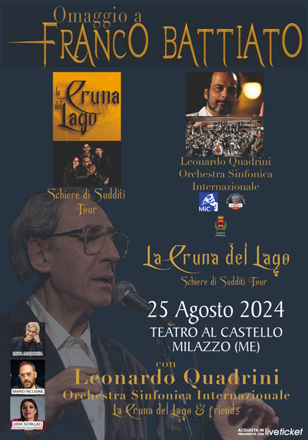 Omaggio a Franco Battiato - Evento Annullato